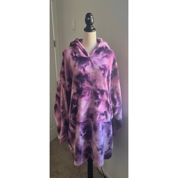 The Comfy Dream Oversized Light Microfiber Wearable Cozy Fleece Blanket OSFM - Picture 1 of 11
